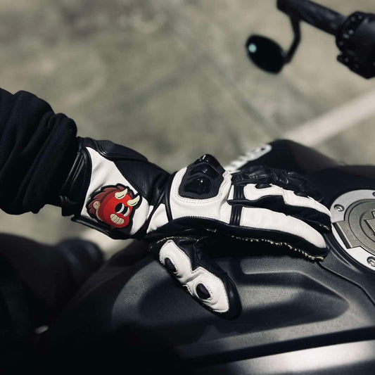 Race Ready Gloves - Black & White