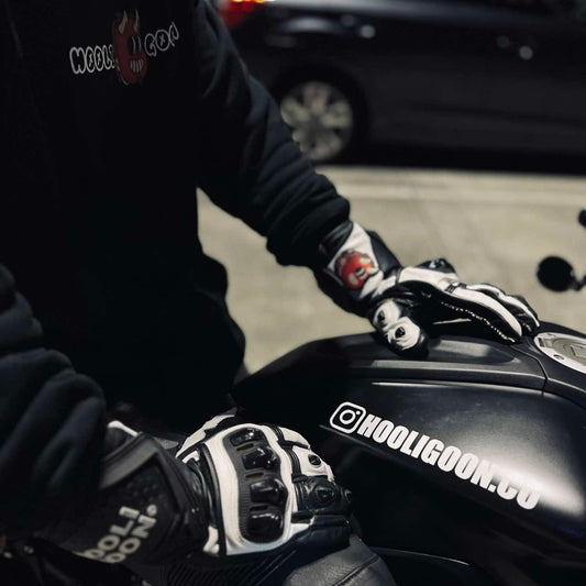 Race Ready Gloves - Black & White